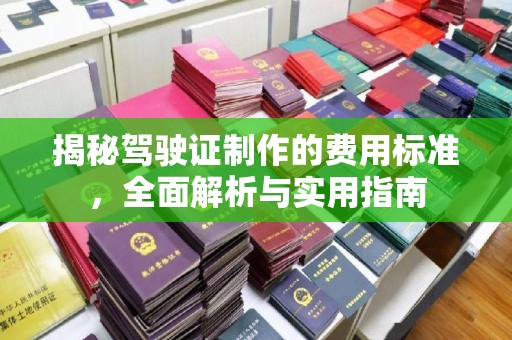 浉河揭秘驾驶证制作的费用标准，全面解析与实用指南